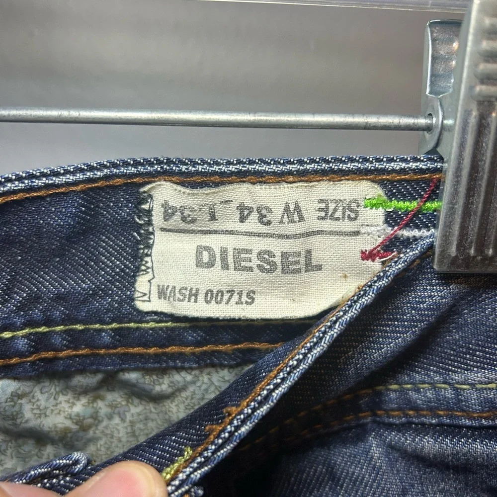 Diesel DNA "dirty new age" stacked slim distressed jeans - Picture 3 of 16